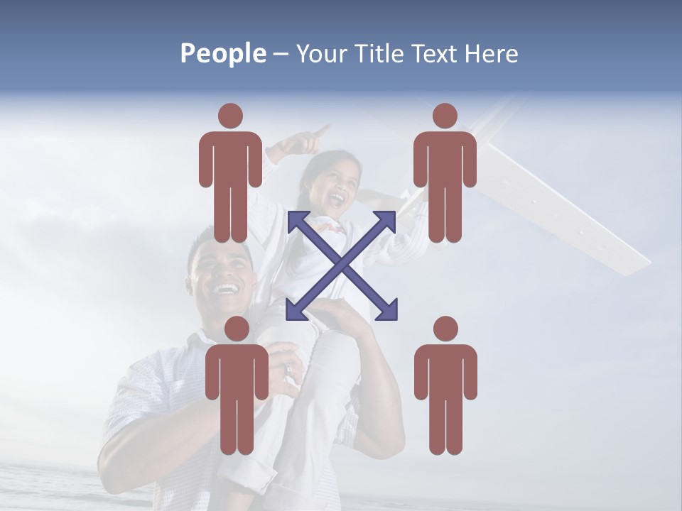 Playful Child Two PowerPoint Template