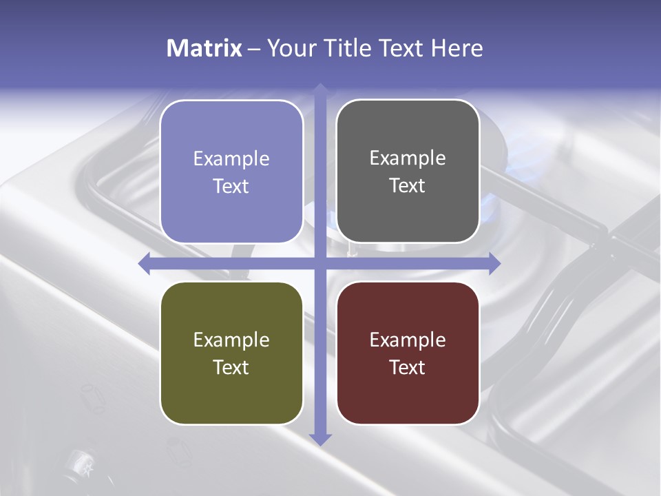 Blaze Glowing Cooker PowerPoint Template