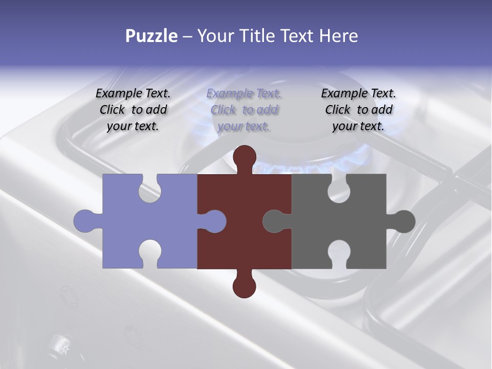 Blaze Glowing Cooker PowerPoint Template