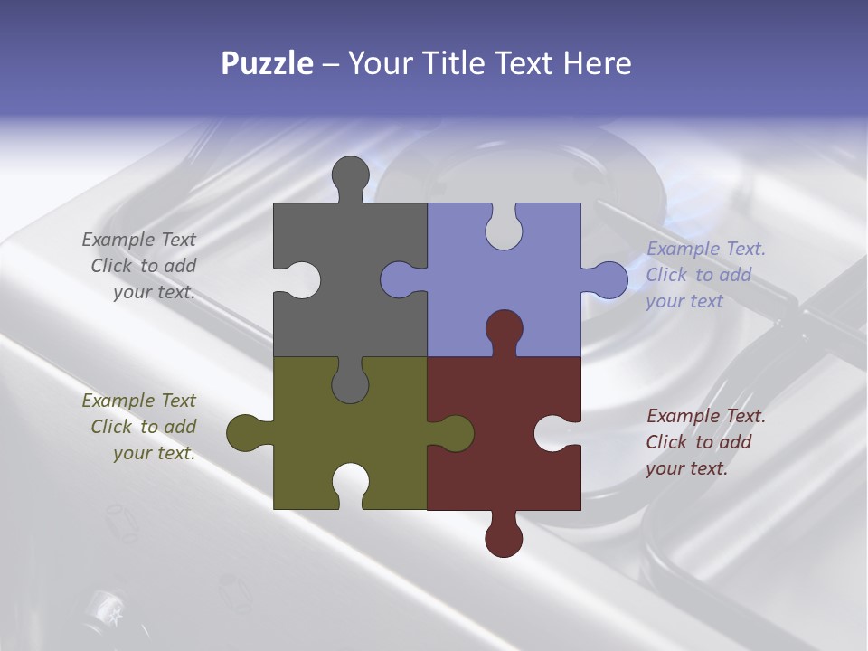 Blaze Glowing Cooker PowerPoint Template