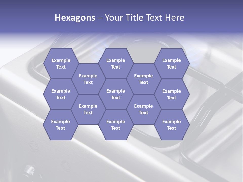 Blaze Glowing Cooker PowerPoint Template