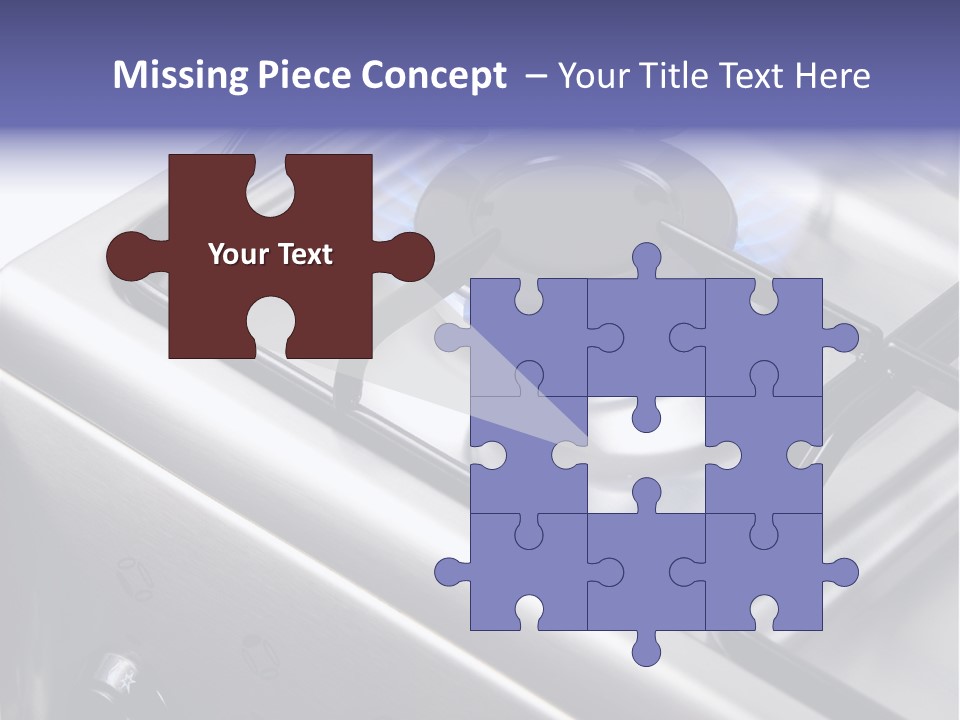 Blaze Glowing Cooker PowerPoint Template