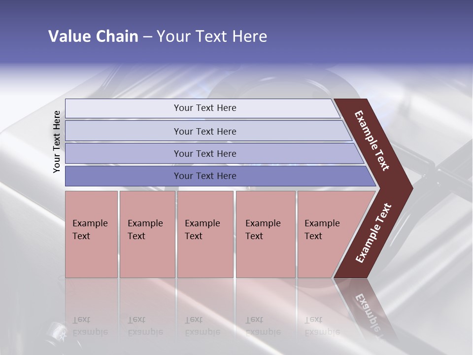 Blaze Glowing Cooker PowerPoint Template