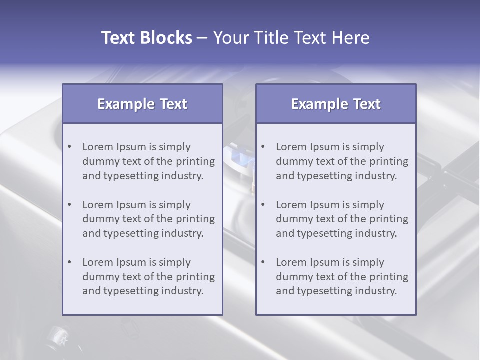 Blaze Glowing Cooker PowerPoint Template