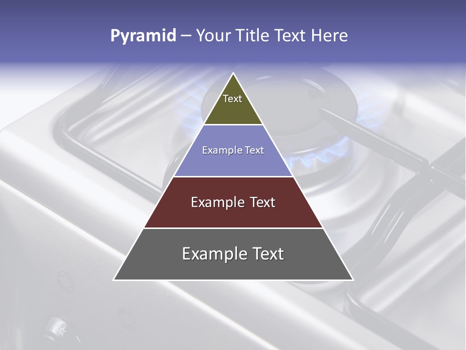 Blaze Glowing Cooker PowerPoint Template