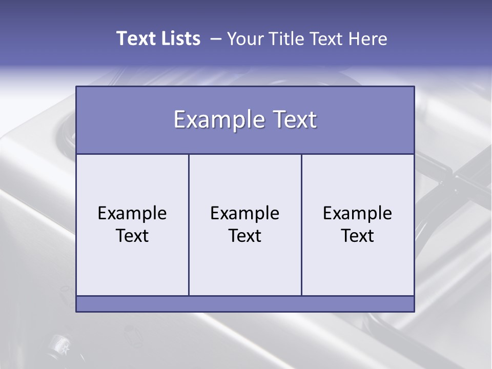 Blaze Glowing Cooker PowerPoint Template