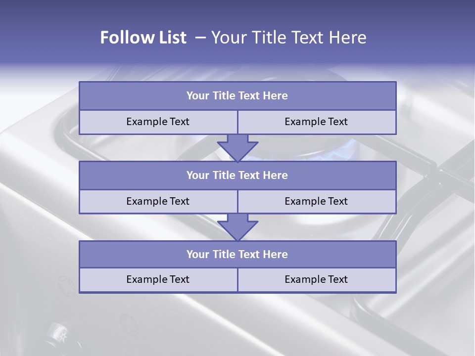 Blaze Glowing Cooker PowerPoint Template