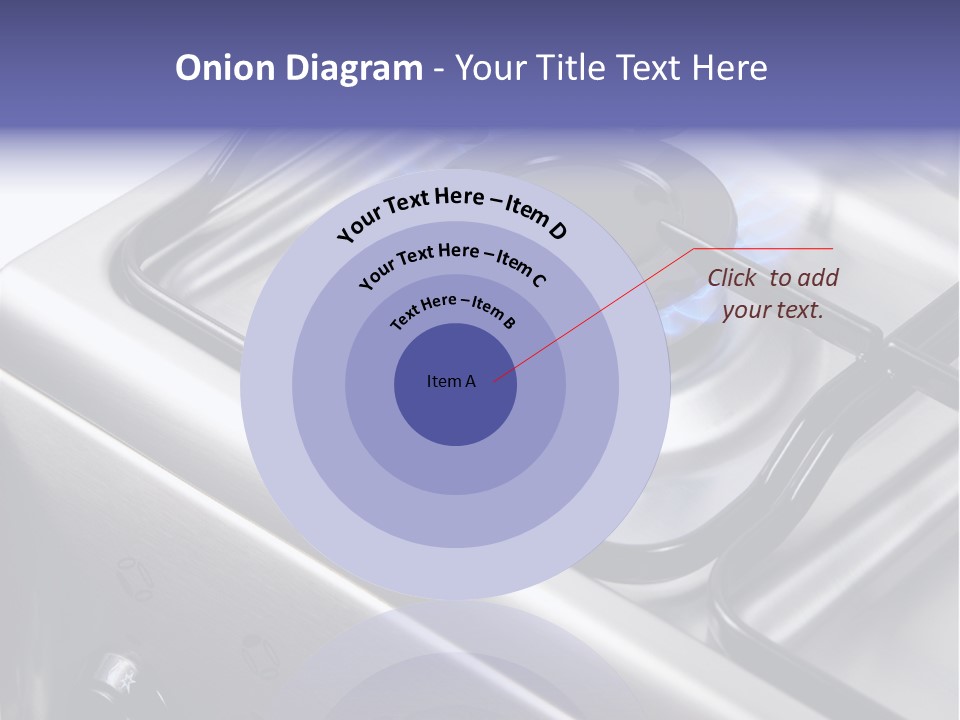 Blaze Glowing Cooker PowerPoint Template