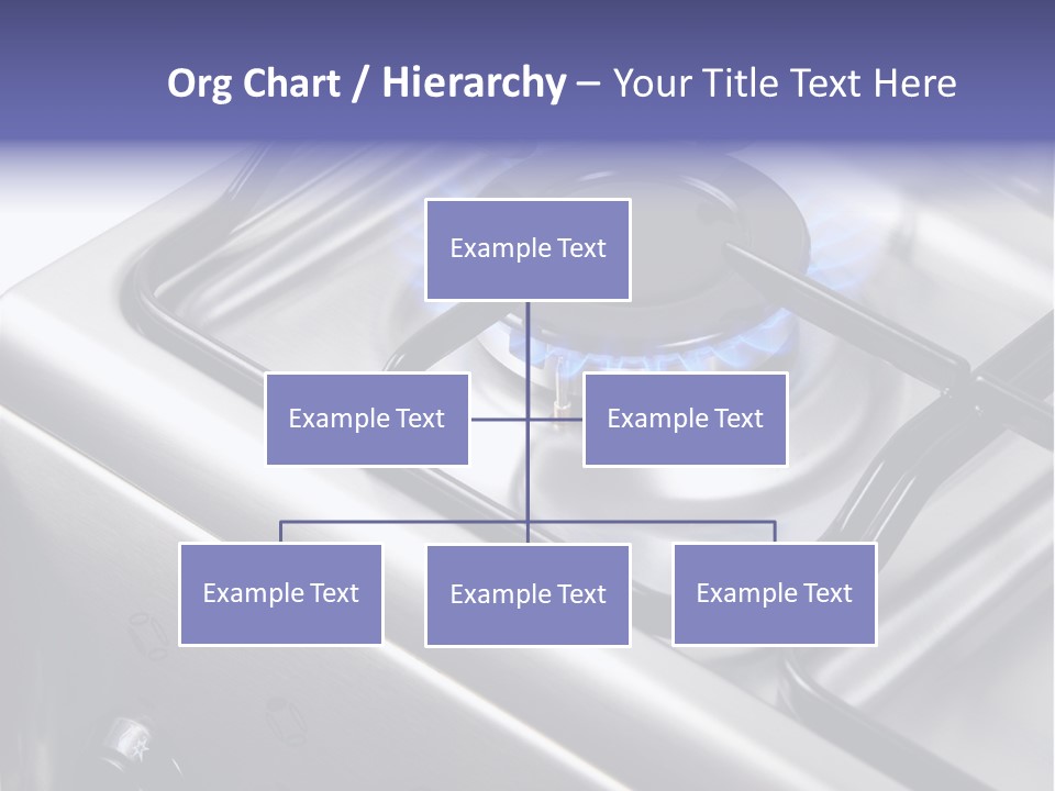 Blaze Glowing Cooker PowerPoint Template