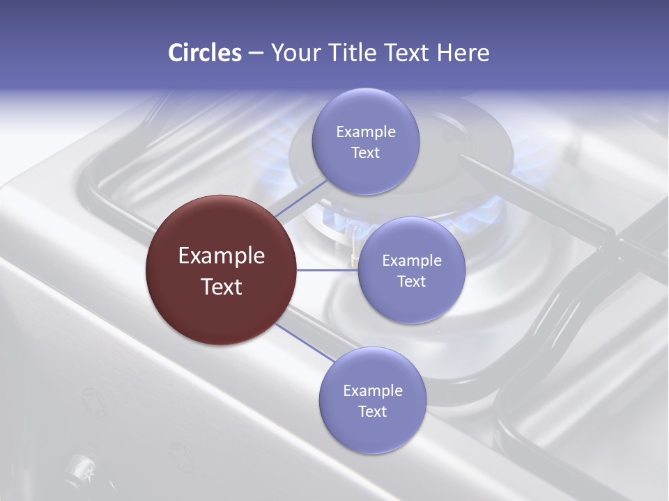 Blaze Glowing Cooker PowerPoint Template
