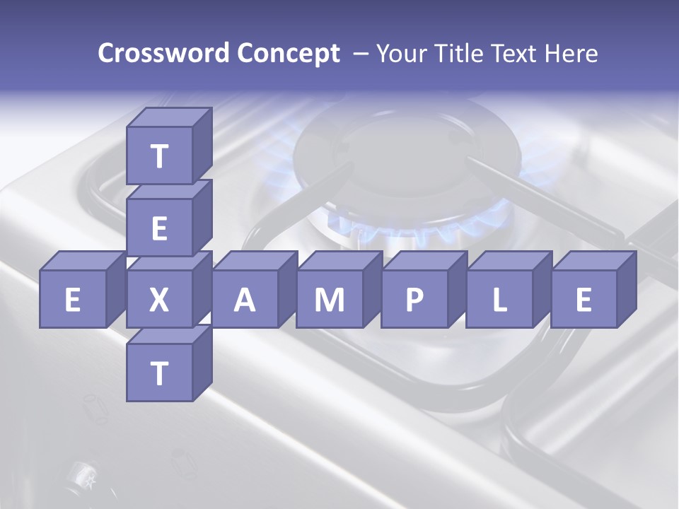 Blaze Glowing Cooker PowerPoint Template