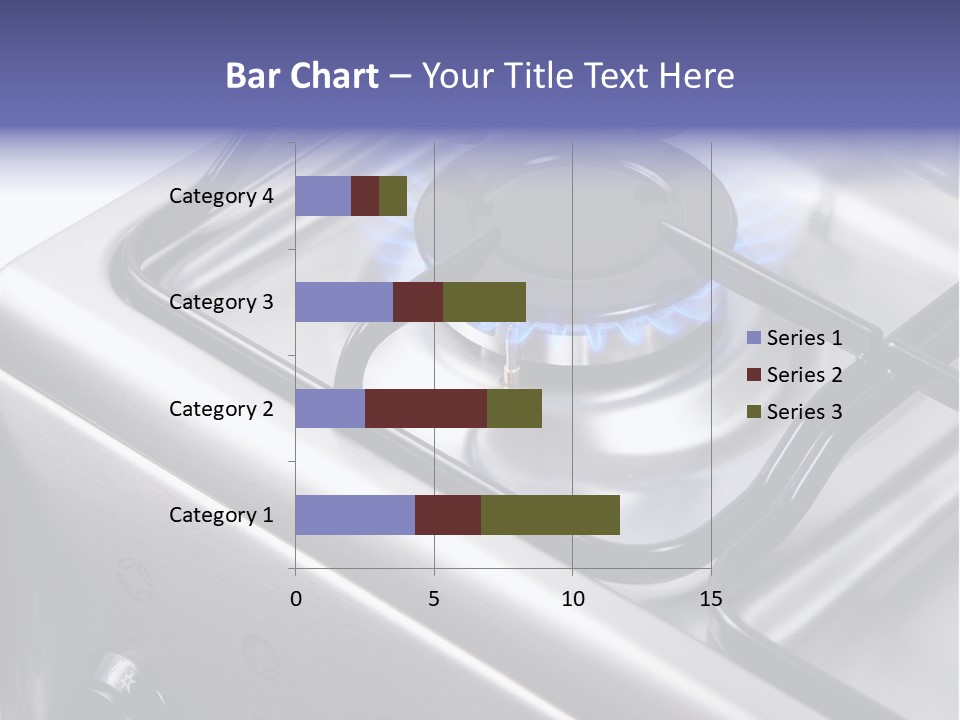 Blaze Glowing Cooker PowerPoint Template