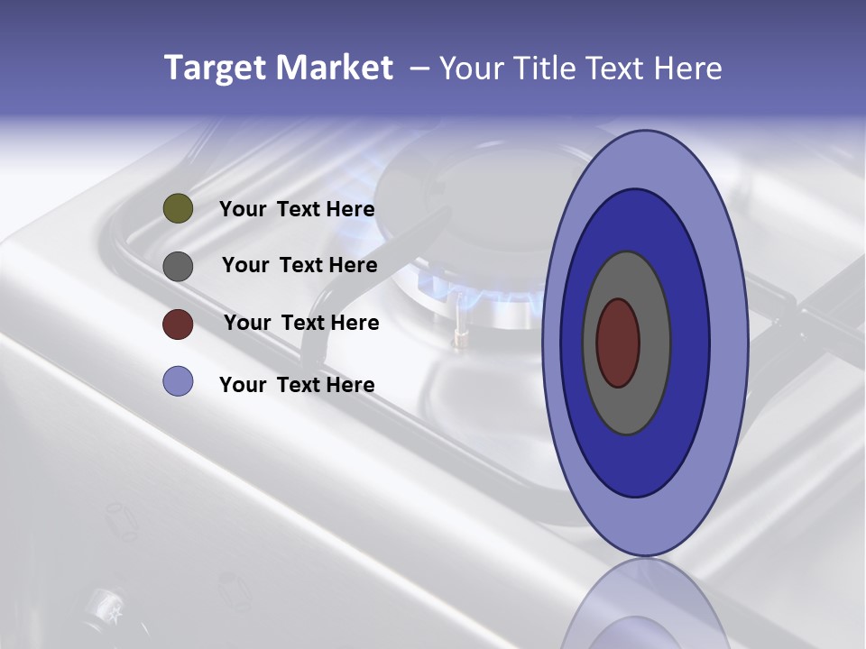 Blaze Glowing Cooker PowerPoint Template