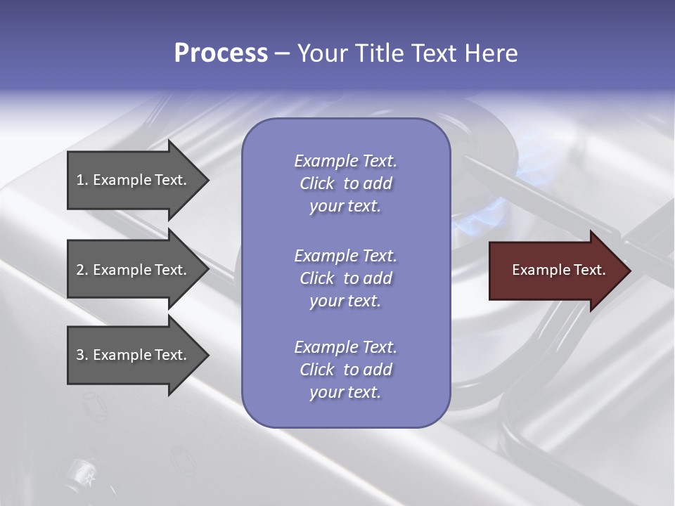 Blaze Glowing Cooker PowerPoint Template