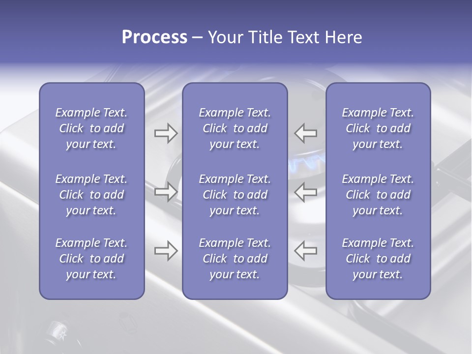 Blaze Glowing Cooker PowerPoint Template