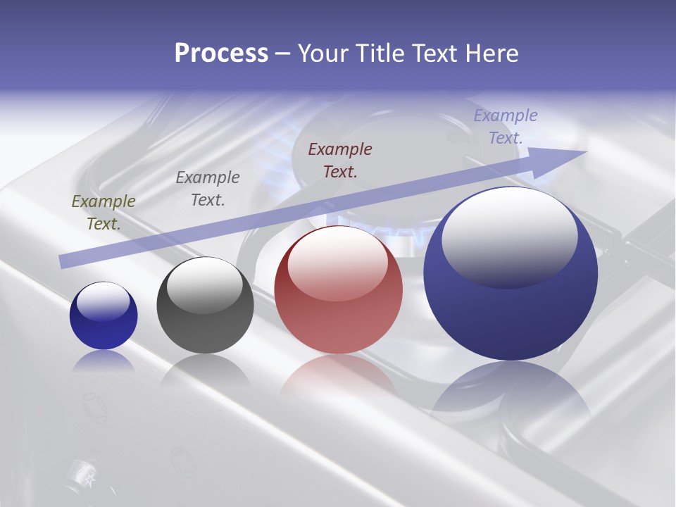 Blaze Glowing Cooker PowerPoint Template