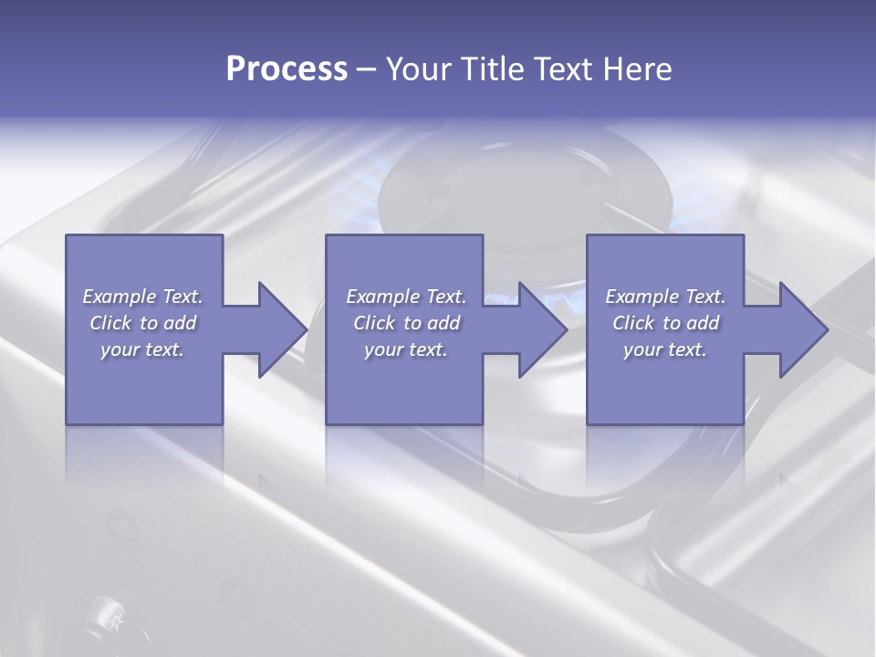 Blaze Glowing Cooker PowerPoint Template