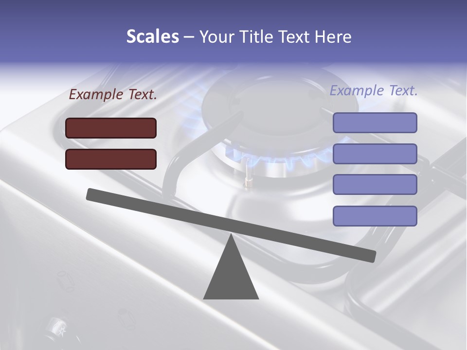 Blaze Glowing Cooker PowerPoint Template
