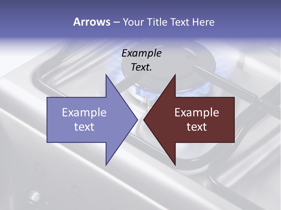 Blaze Glowing Cooker PowerPoint Template