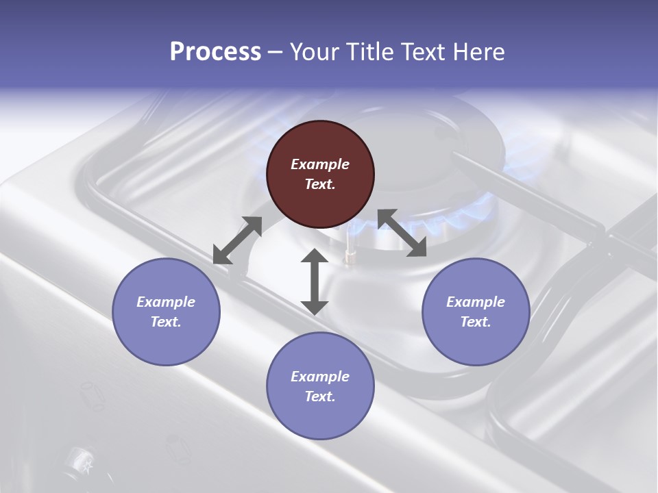 Blaze Glowing Cooker PowerPoint Template