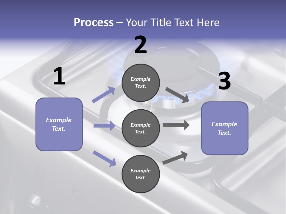 Blaze Glowing Cooker PowerPoint Template