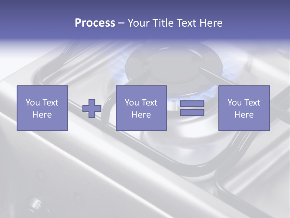 Blaze Glowing Cooker PowerPoint Template