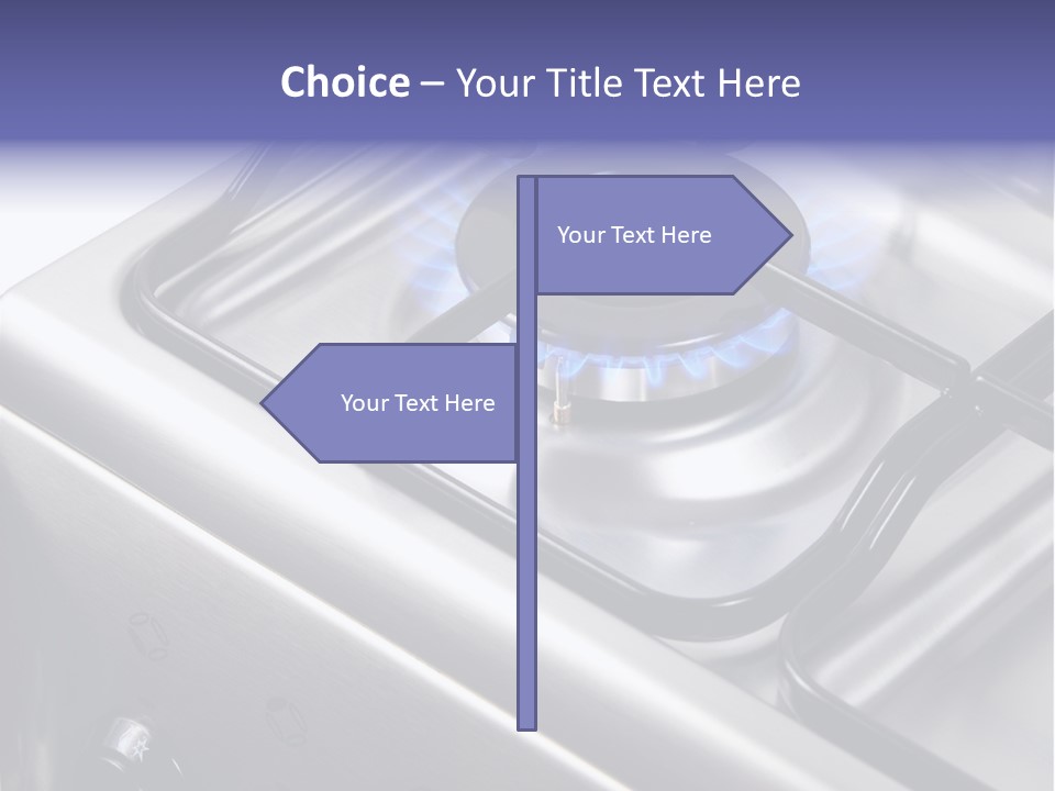 Blaze Glowing Cooker PowerPoint Template