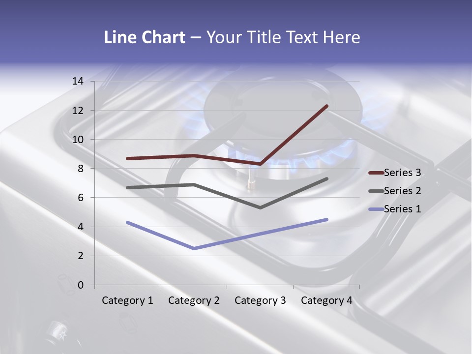Blaze Glowing Cooker PowerPoint Template