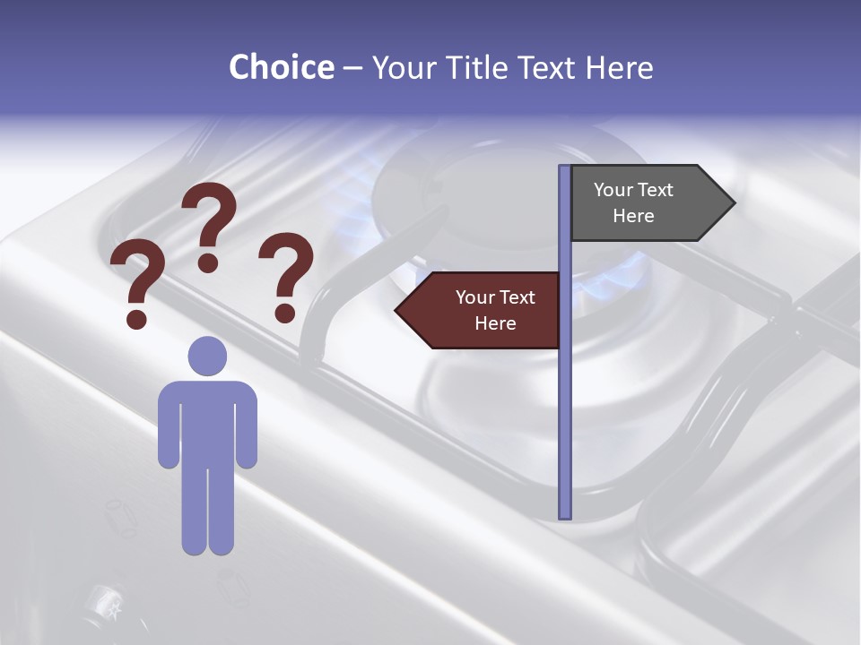 Blaze Glowing Cooker PowerPoint Template