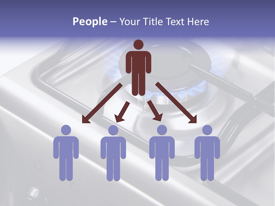 Blaze Glowing Cooker PowerPoint Template