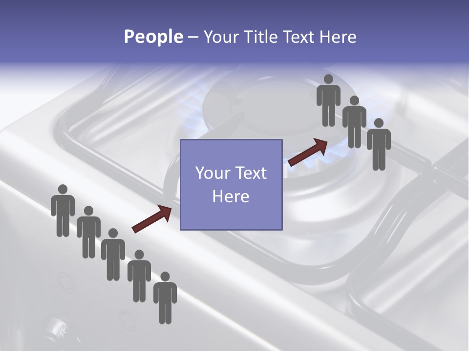 Blaze Glowing Cooker PowerPoint Template