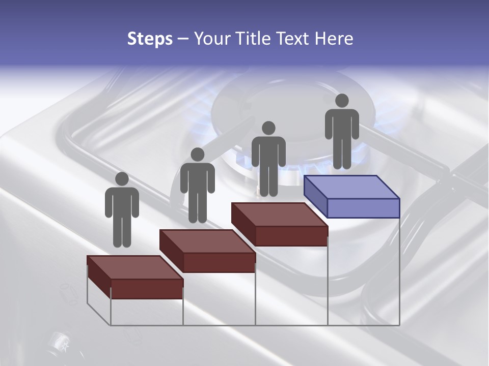 Blaze Glowing Cooker PowerPoint Template