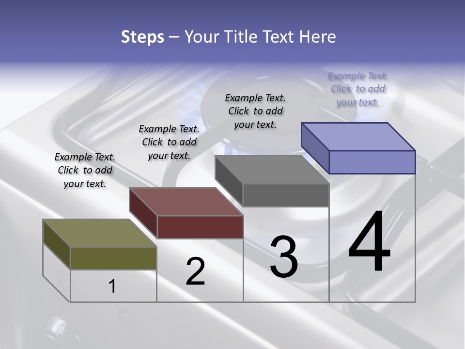 Blaze Glowing Cooker PowerPoint Template