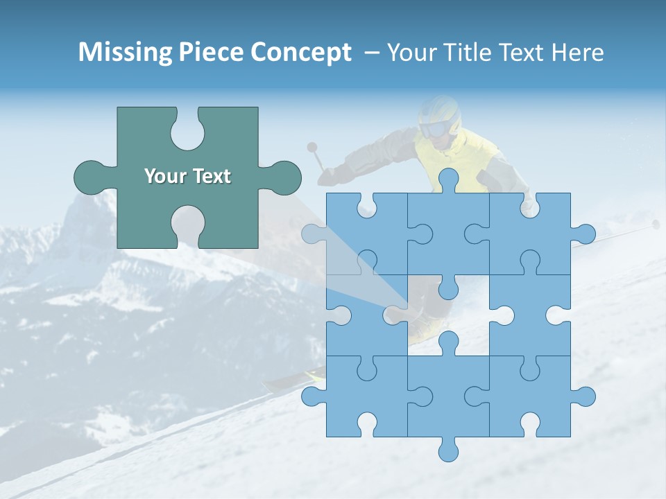 Sliding Recreation Dangerous PowerPoint Template