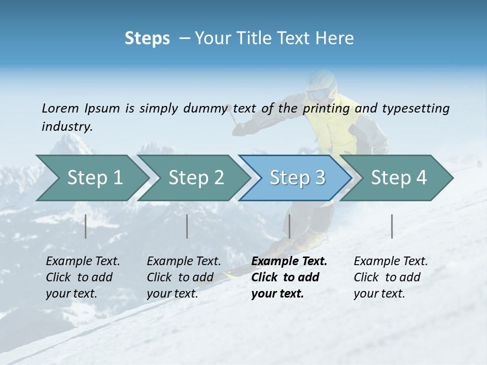 Sliding Recreation Dangerous PowerPoint Template
