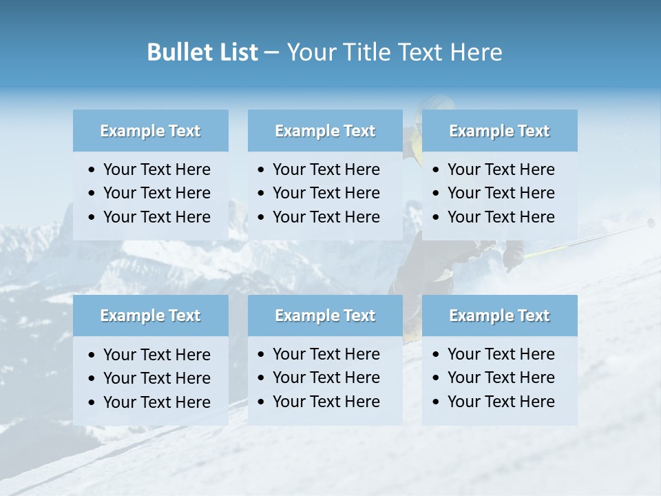 Sliding Recreation Dangerous PowerPoint Template
