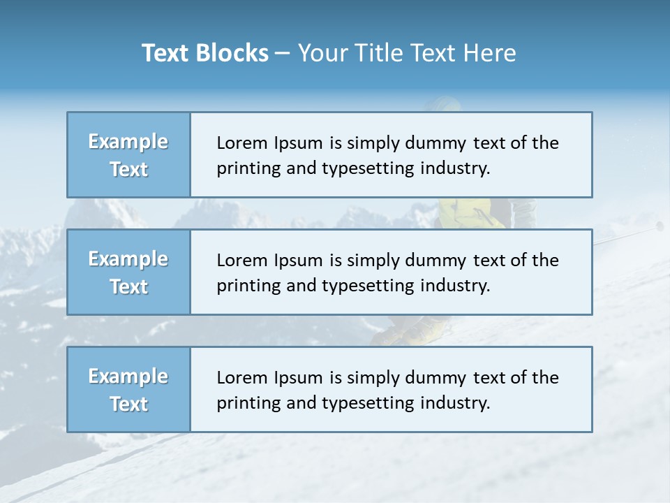 Sliding Recreation Dangerous PowerPoint Template