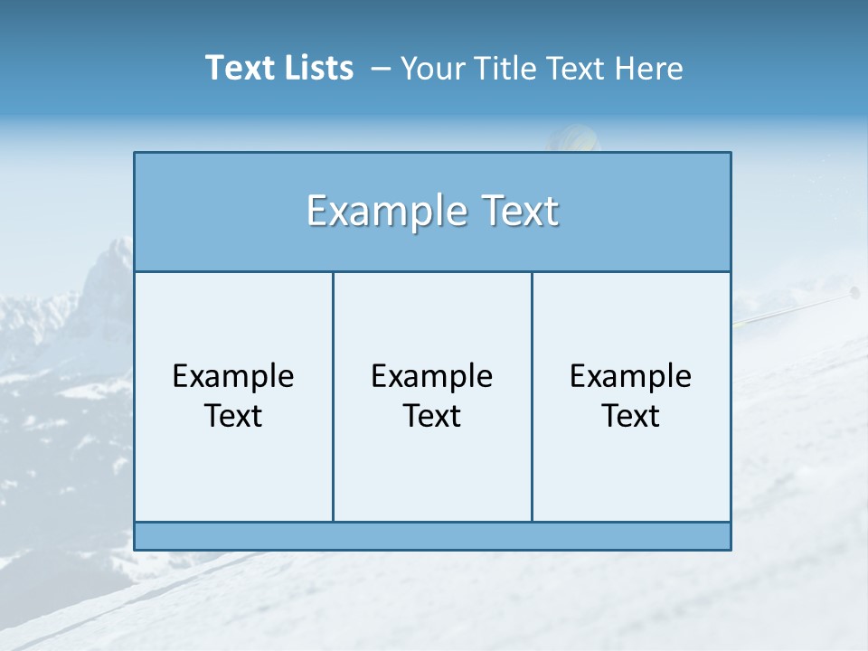Sliding Recreation Dangerous PowerPoint Template