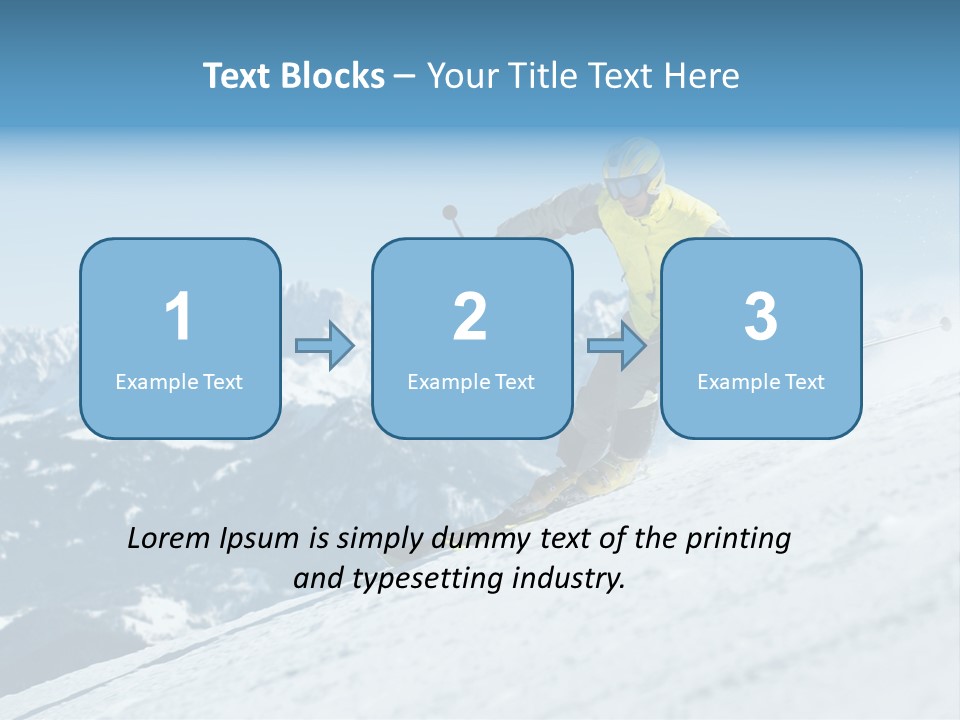 Sliding Recreation Dangerous PowerPoint Template
