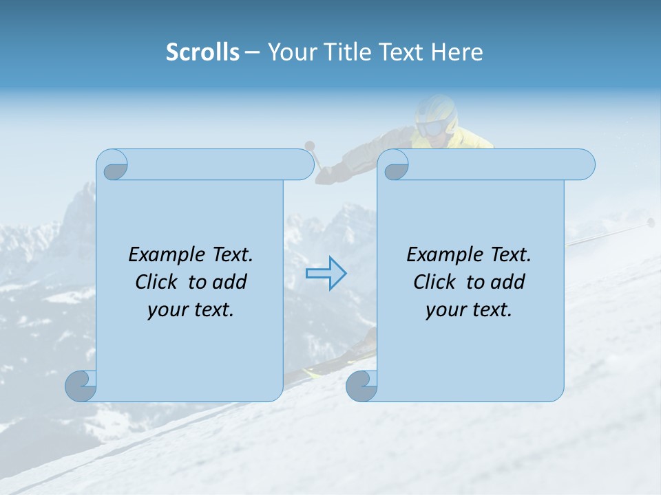 Sliding Recreation Dangerous PowerPoint Template