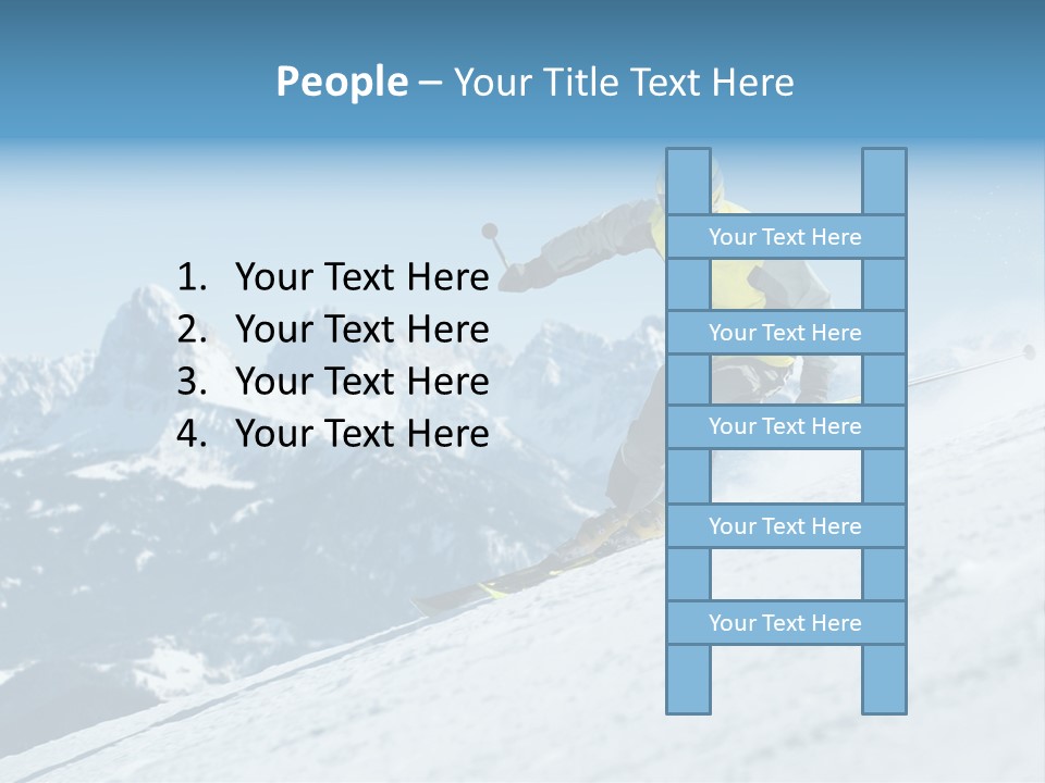Sliding Recreation Dangerous PowerPoint Template