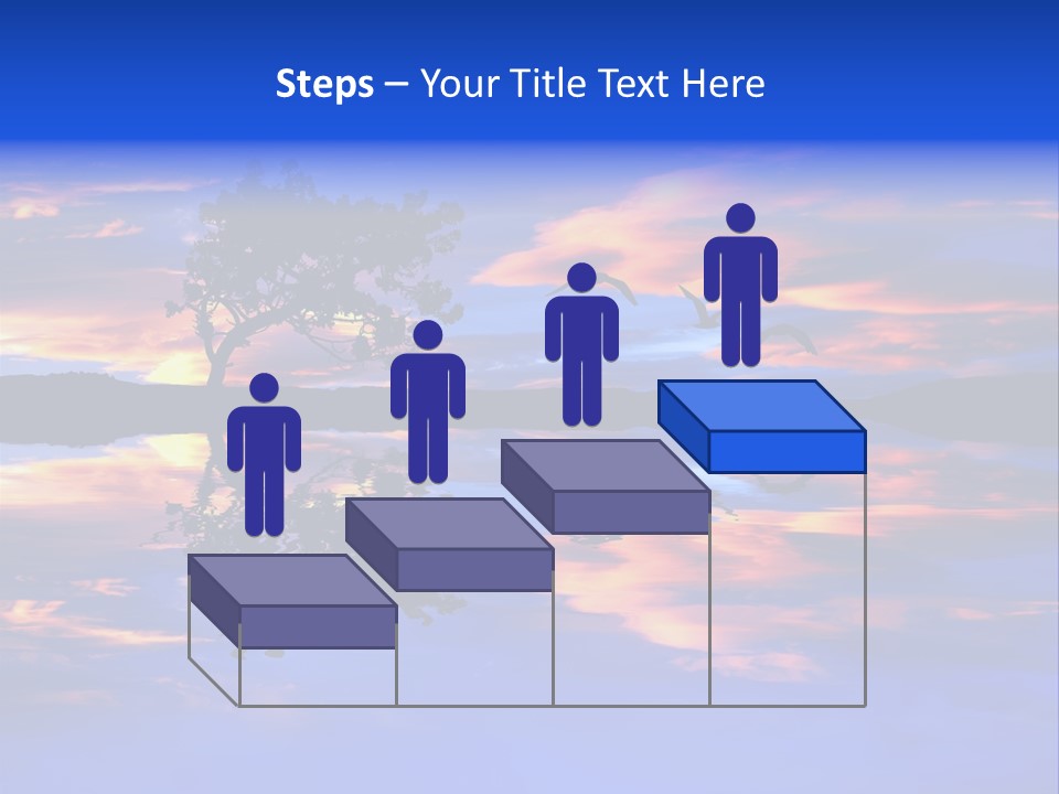 Tropical Fishing Sun PowerPoint Template