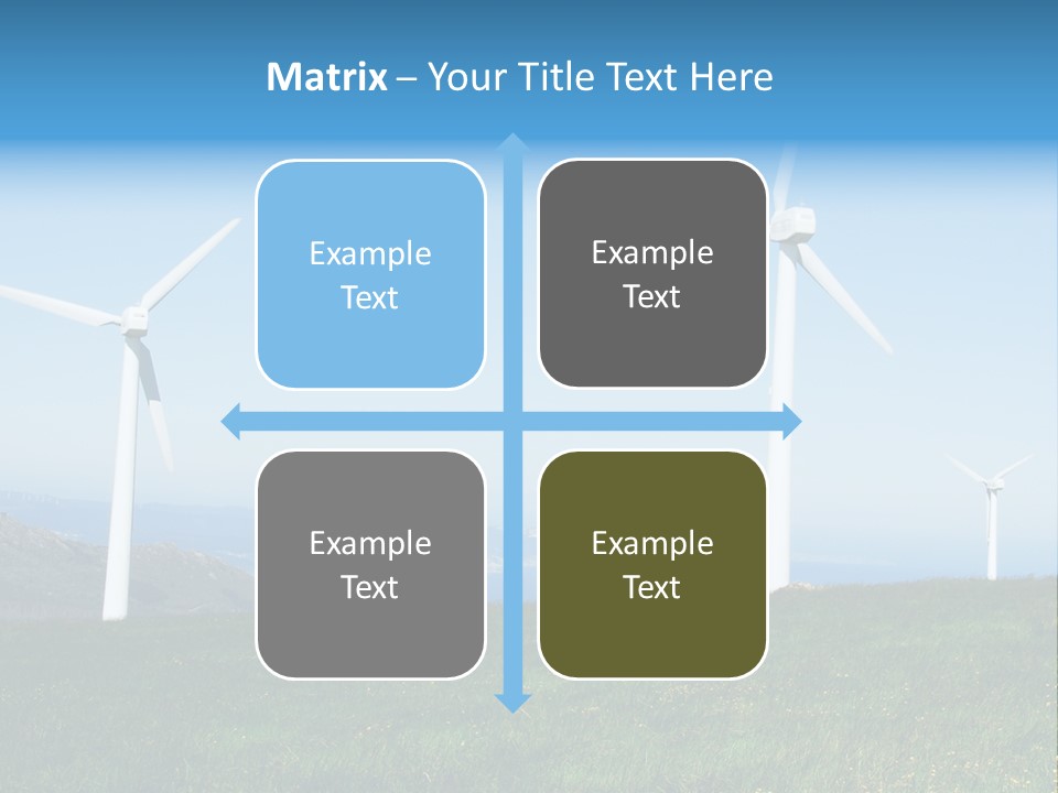Energy View Cape PowerPoint Template