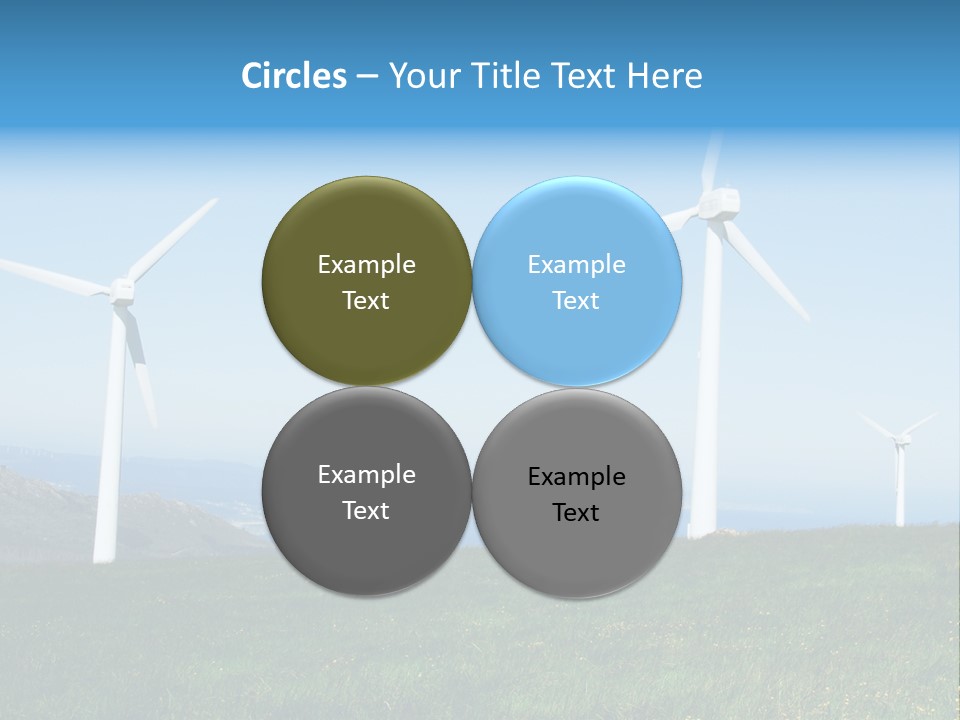 Energy View Cape PowerPoint Template