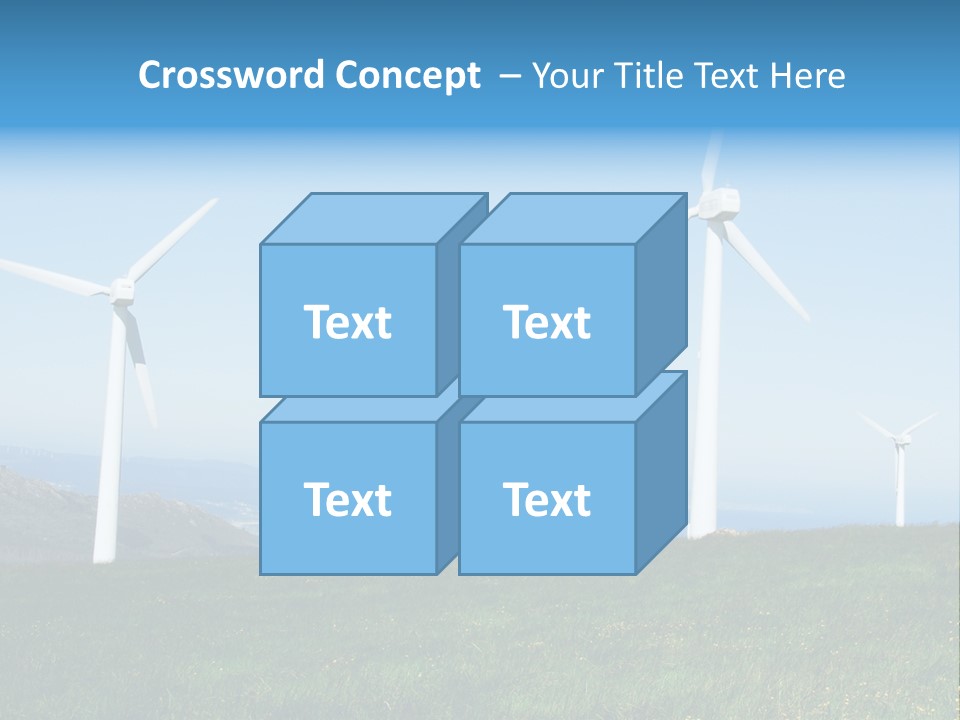 Energy View Cape PowerPoint Template