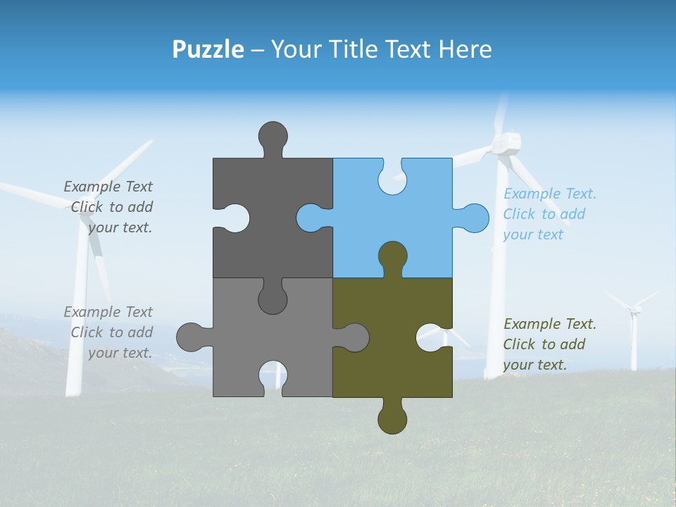 Energy View Cape PowerPoint Template