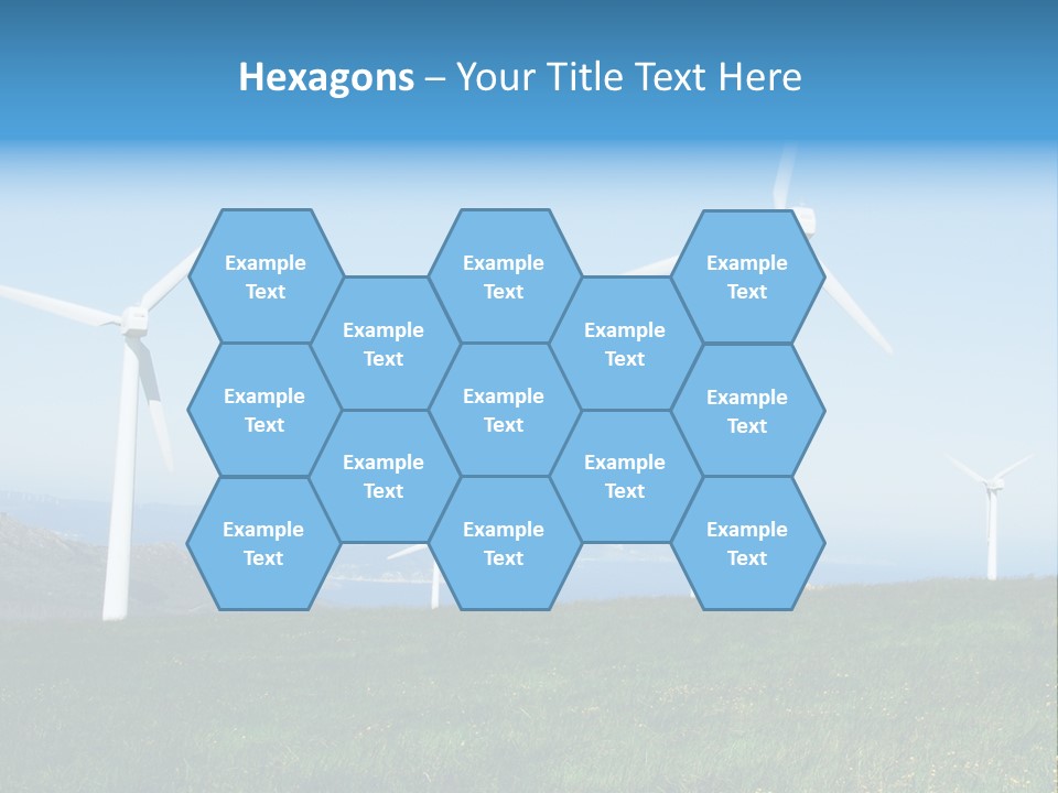 Energy View Cape PowerPoint Template