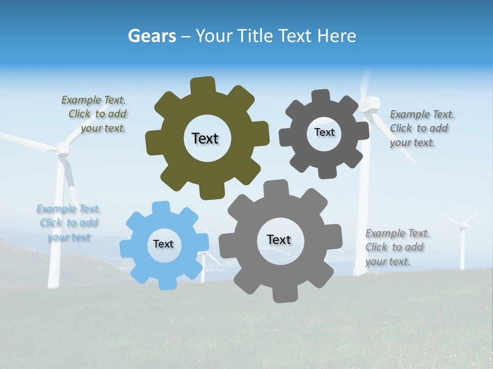 Energy View Cape PowerPoint Template