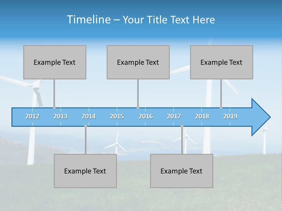 Energy View Cape PowerPoint Template