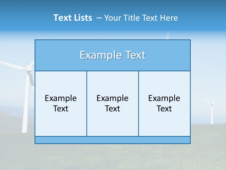 Energy View Cape PowerPoint Template